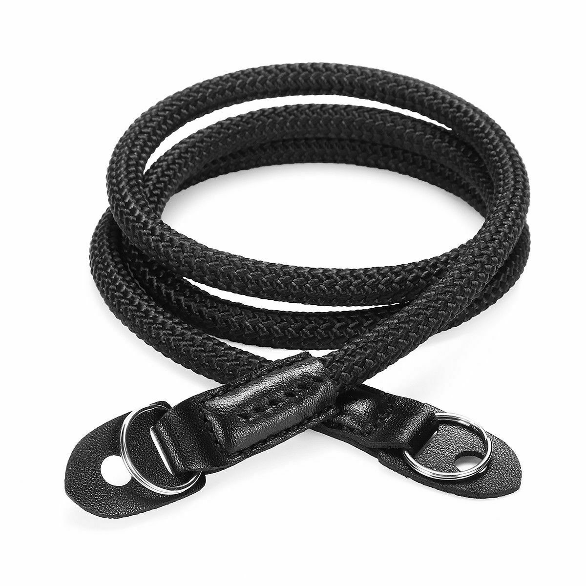 HandMade Rope & Leather Braided Camera Single Shoulder Neck Strap For Leica Sony