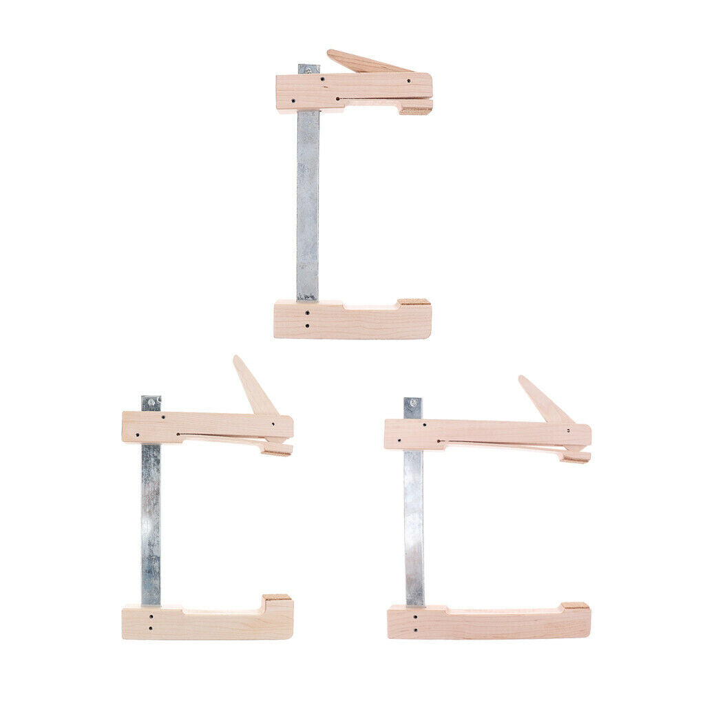 Maple Violin Cello Edge Clamp for Violin Cello Repair Tool 110mm