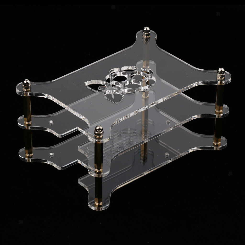 Acrylic Stack Enclosure Stackable Dog Bone Shape for  3 /2