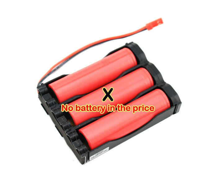 Protected Holder Case to 3S1P 10.8 11.1V 3x18650 Li-ion Battery Charge/Discharge