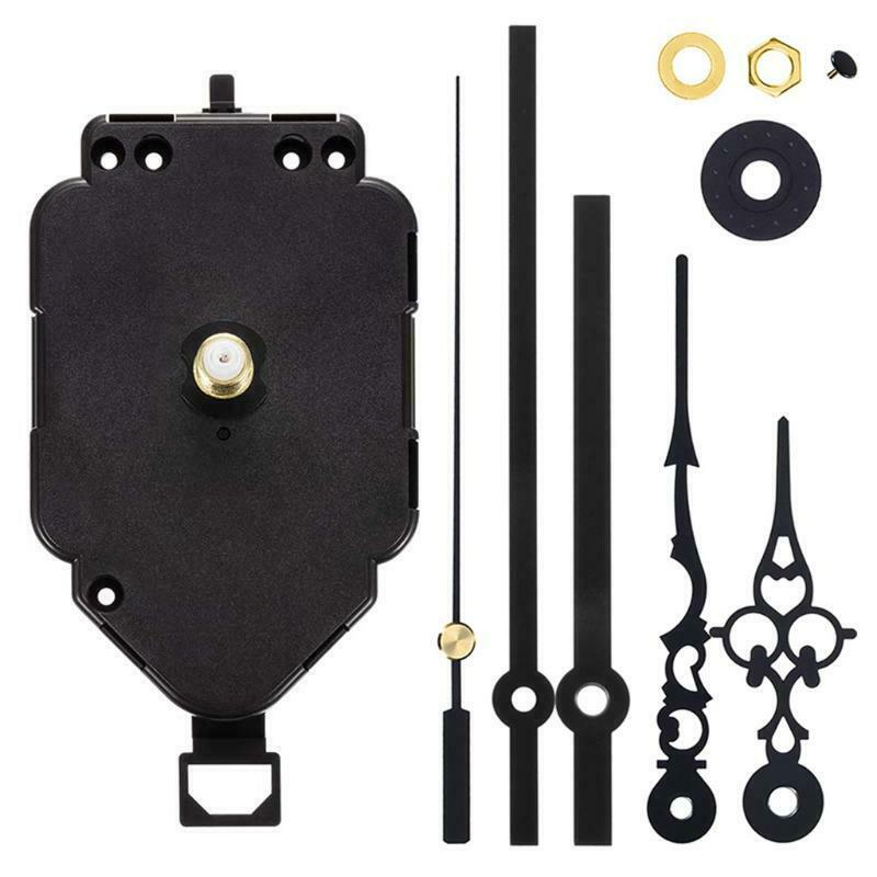 Watch Clock Swing Movement with 2 Sets Metal Clock Hands Retro Mechanism DIY Kit