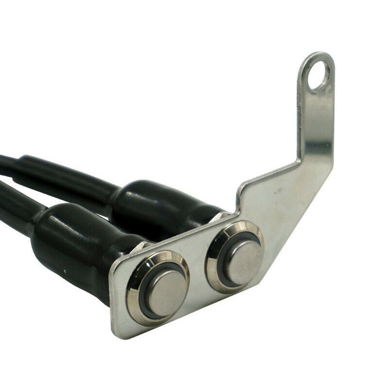Motorcycle Switch Handlebar ON-Off Push 2 Buttons Waterproof LED for Light Horn