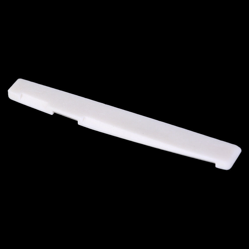 1pc 72MM* 3MM * 9MM Bone Bridge Saddle For Folk Acoustic Guitar accessor .l8