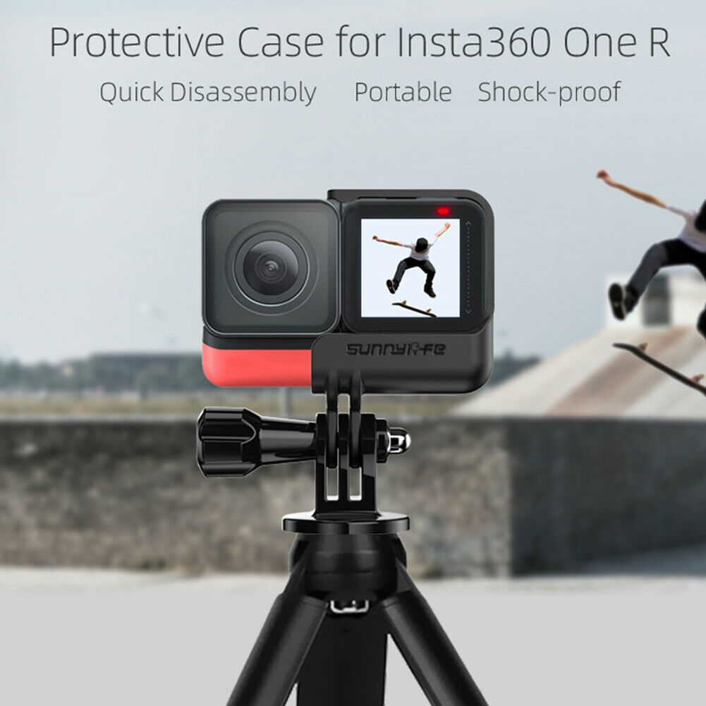 Quick Release Protective Cage Half Frame Case for Insta360 ONE R Camera @