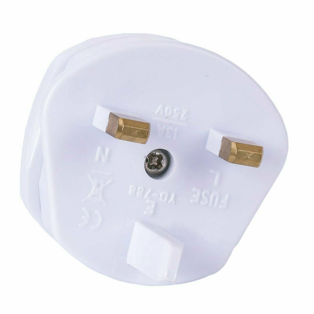 Universal UK US to EU European Power Socket Plug Adapter For Travel Converter