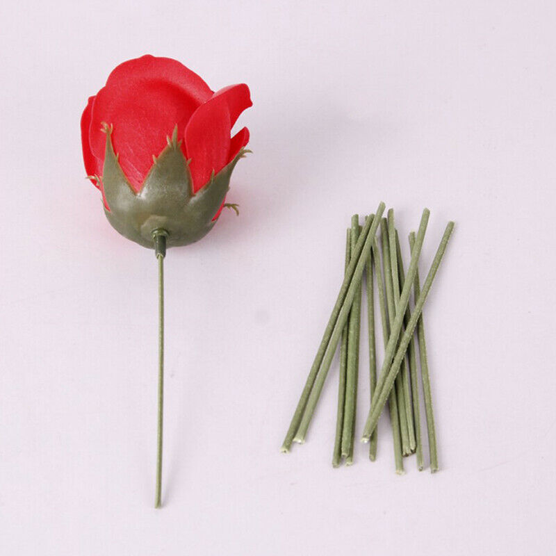 100Pcs Artificial Flower Stub seat Paper Craft Decor soap Holding flowers stFCA