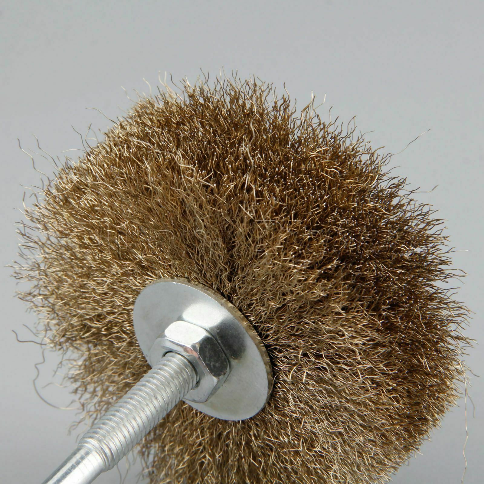 Polishing Wheel Brushes Abrasive Steel Wire Brush Grinder Rotary Tool 6mm Shank