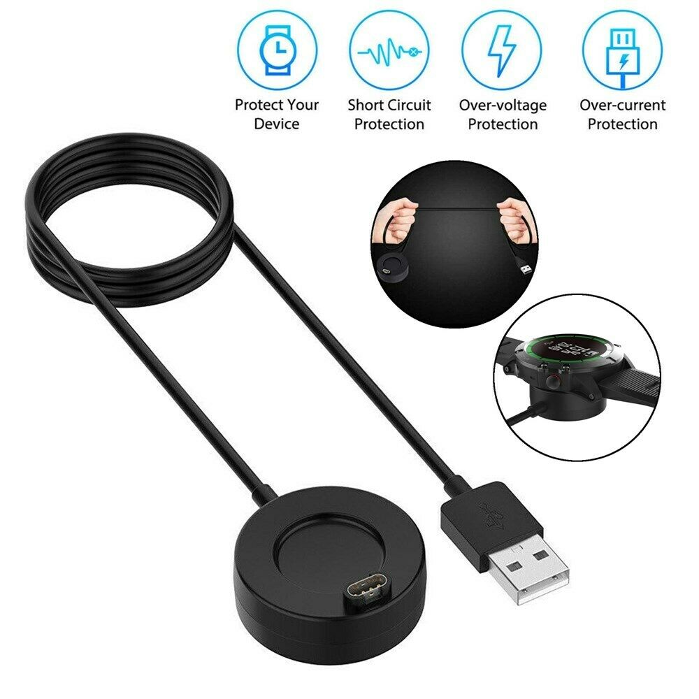 USB Charger Charging Dock Cable Fit for Garmin Fenix 5 5S 5X 6X 6S Plus B5