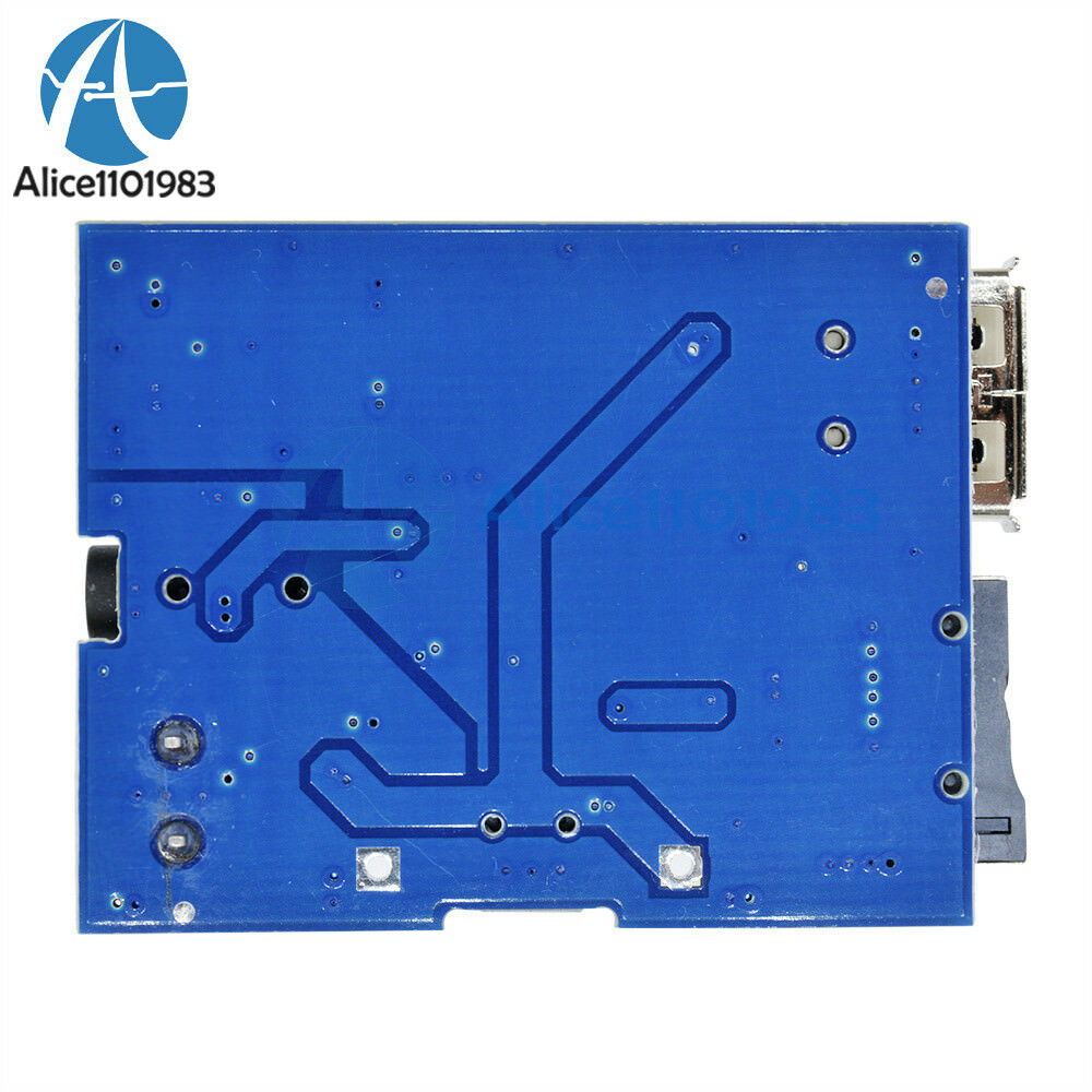 2Pcs TF/U Disk MP3 Format Decoder Board Amplifier Decoding Aaudio Player Module