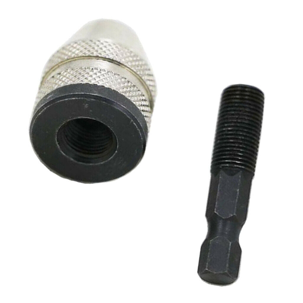 Power Drill Parts 1/4 Inch Hex Shank Keyless Drill Chuck Quick Change Bit Driver