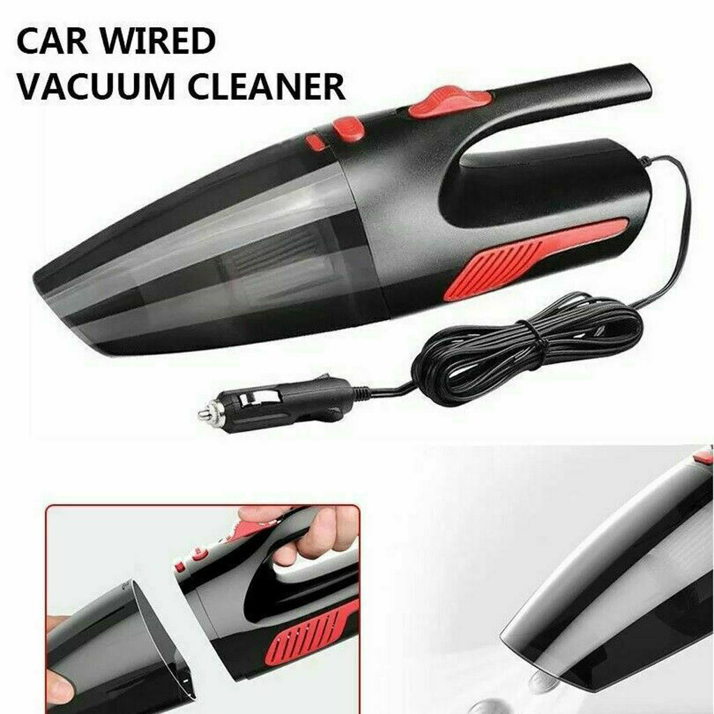 Car Vacuum Cleaner Mini Portable Upright Auto Home Mop Wet & Dry 120W NEW