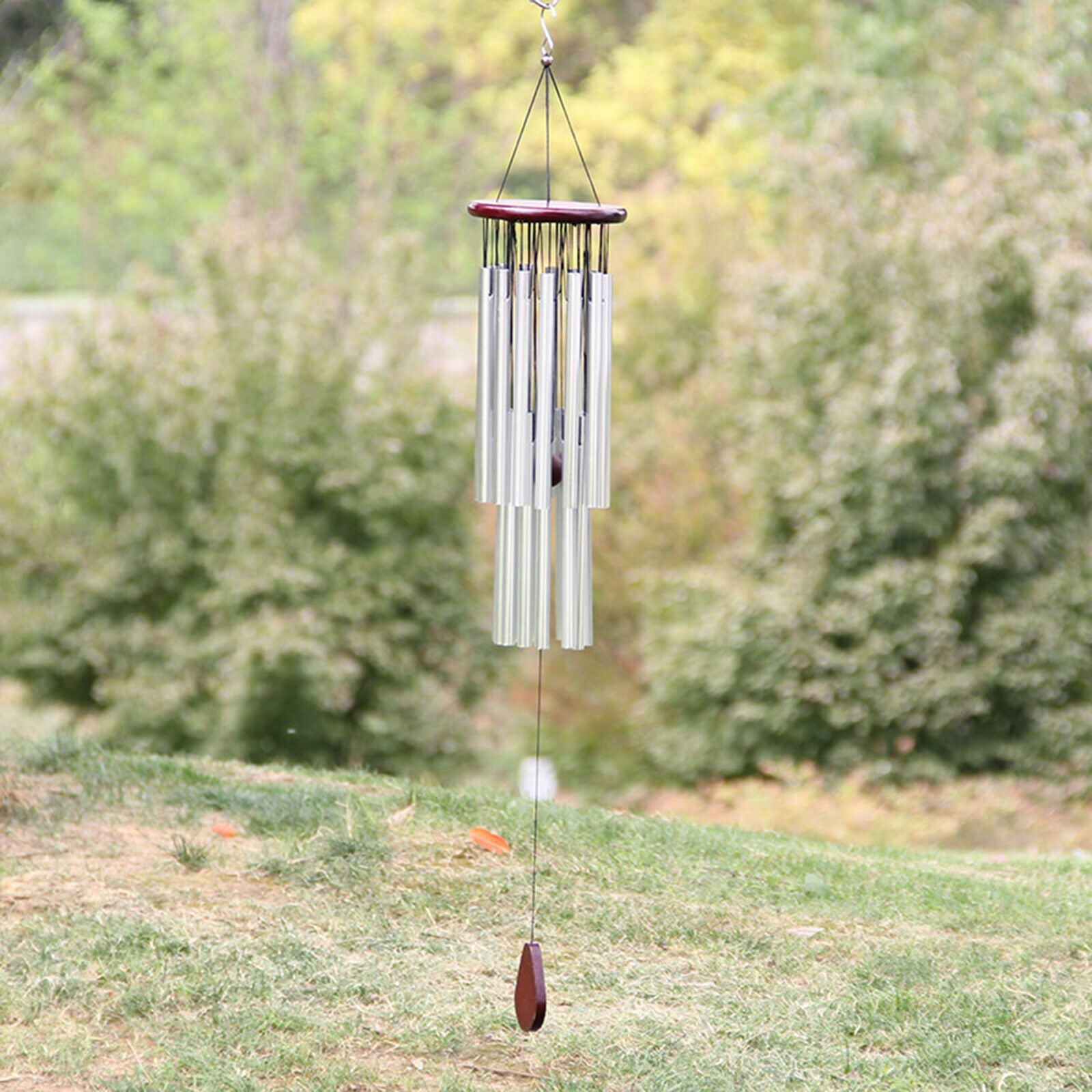 Outside 33.5 Inch Large 27 Tubes Handmade Memorial Wind Chimes Sympathy