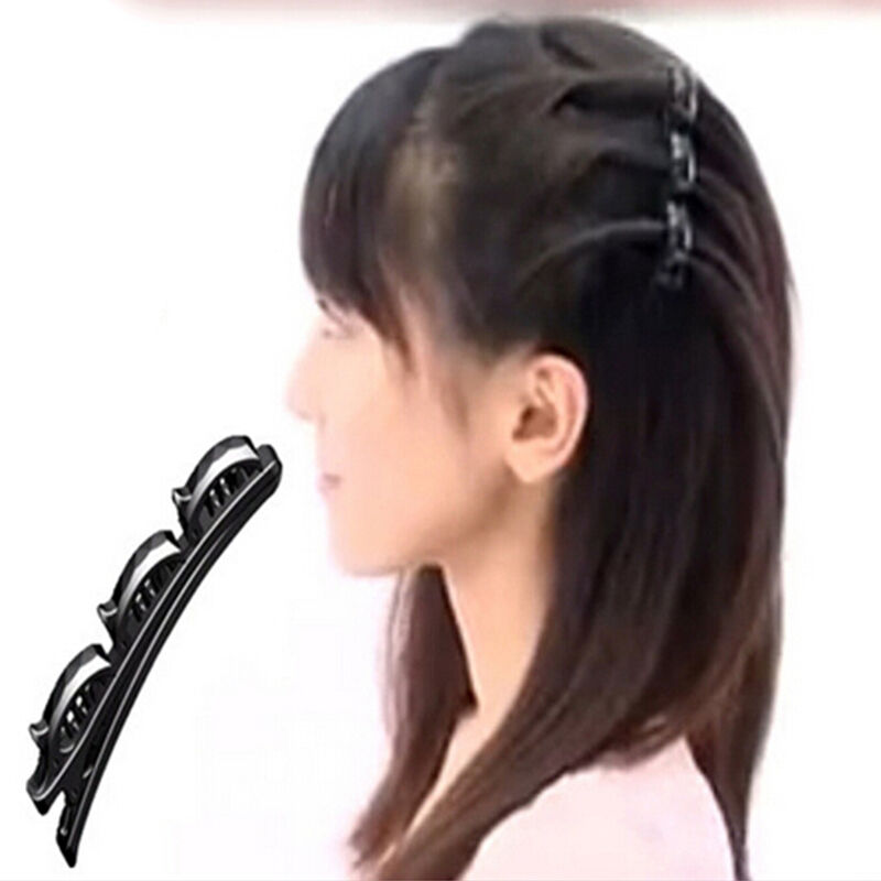 Fashion Practical Women Double Hair Pin Clips Barrette Comb Hairpin Hair .l8