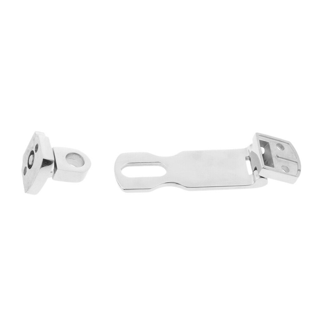 316 Stainless Steel Anti-Rattle Latch Boat Locker Hatch Fastener Clamp 3.54