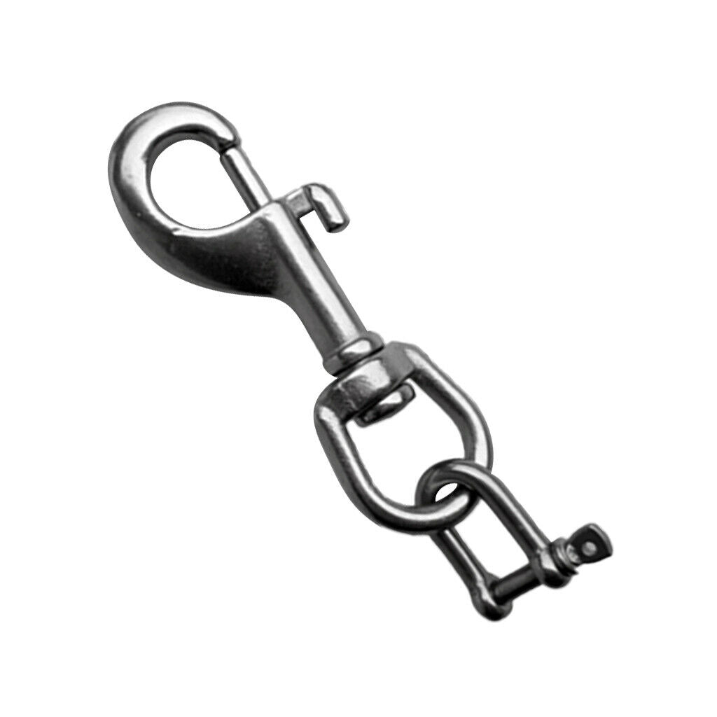 316 Stainless Steel Bolt Snap Clip & D Shackle for Underwater Scuba Diving