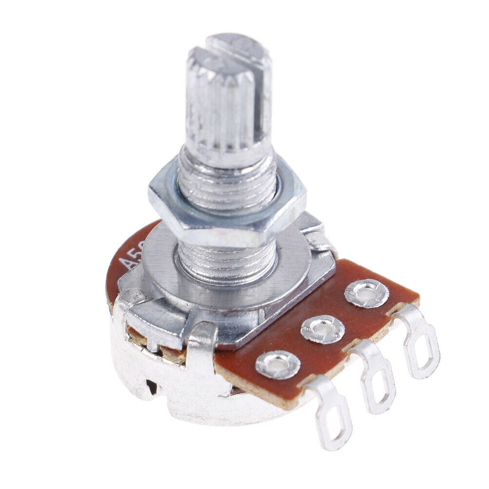 Electric Guitar Split Shaft Linear Taper Switch Potentiometers Volume Ton.l8