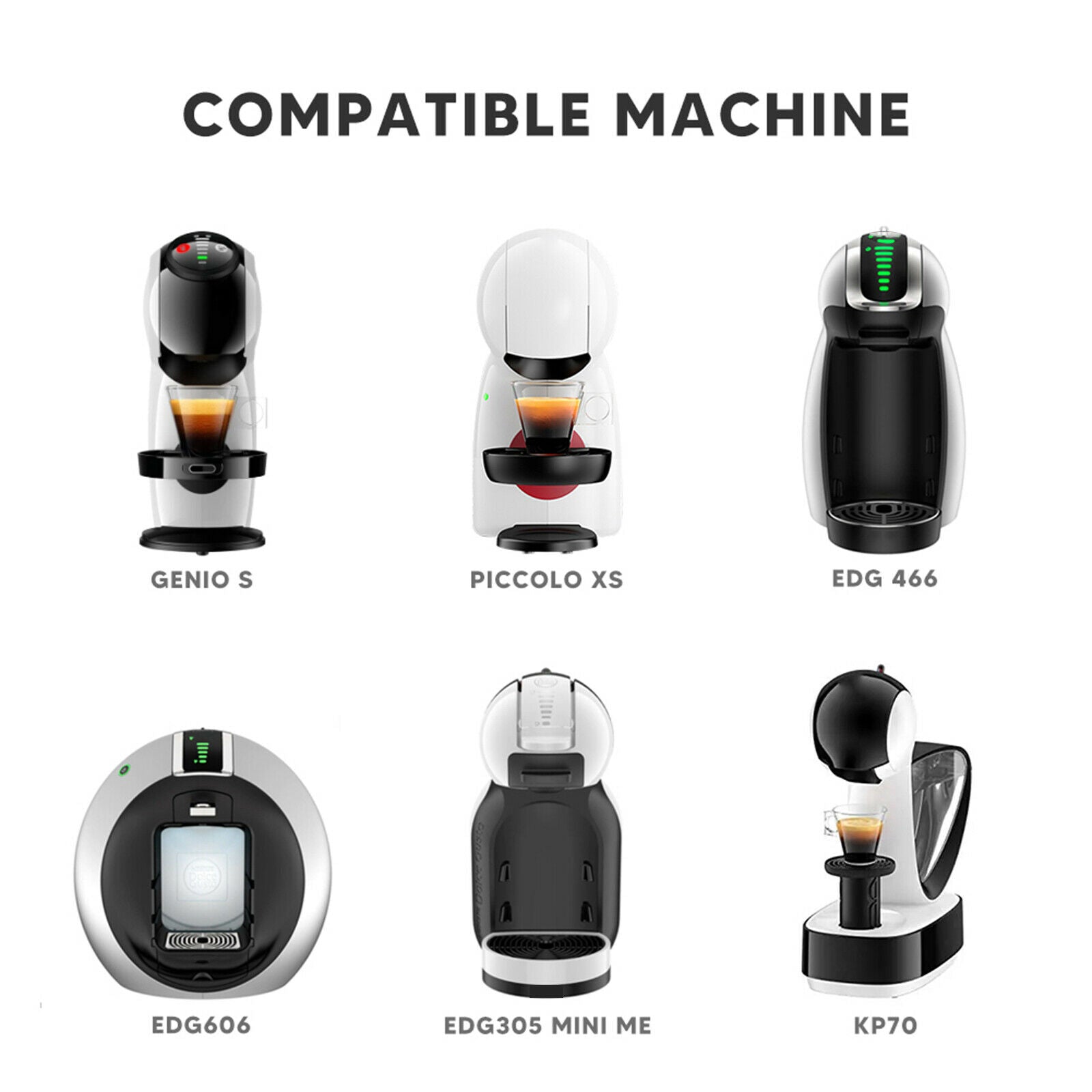 Handheld Coffee Capsule Converter Reusable Coffee Maker Machine for Cafe