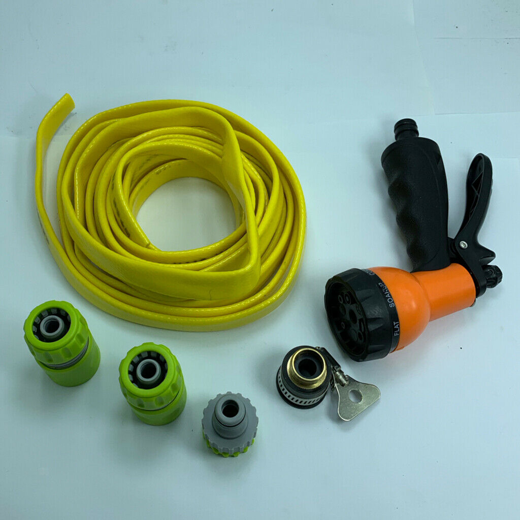 Home High Pressure Garden Spray Gun Set Car Wash Flower Vegetable Watering 5m