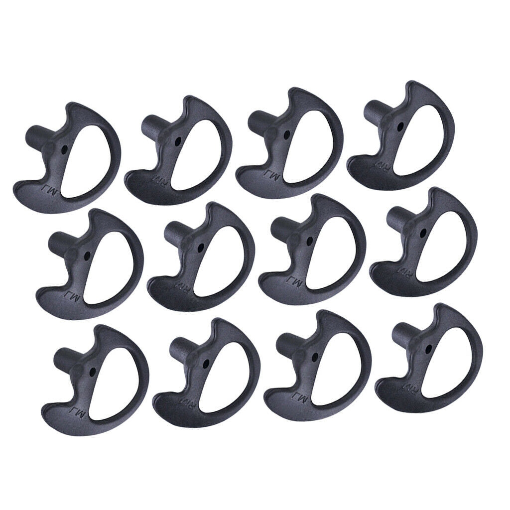 6x Silicone Ear Bud for Covert Acoustic Tube Earpiece For Two-way Radio