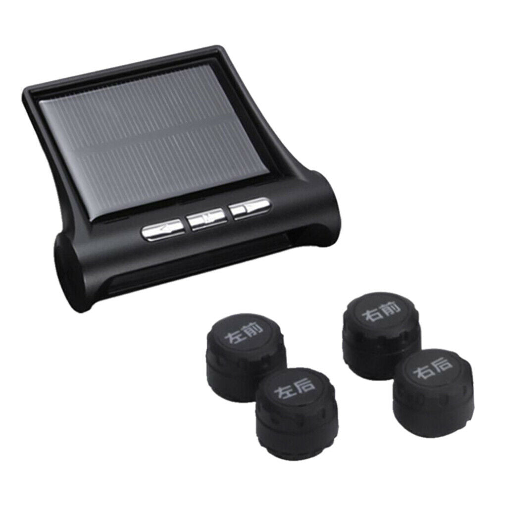 Cars Wireless LCD TPMS Tyre Pressure Monitoring System External Sensor
