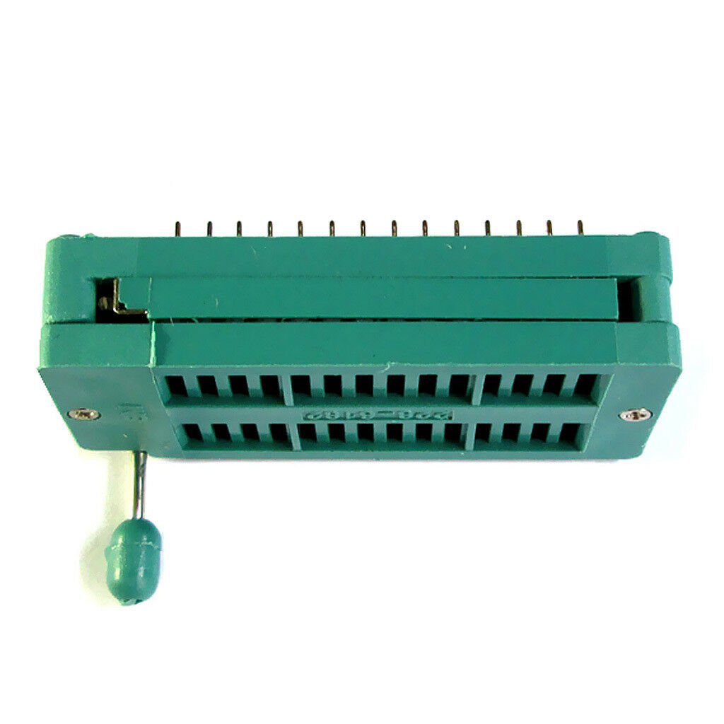 28P pin Test universal ZIF DIP locking IC socket 2.54mm