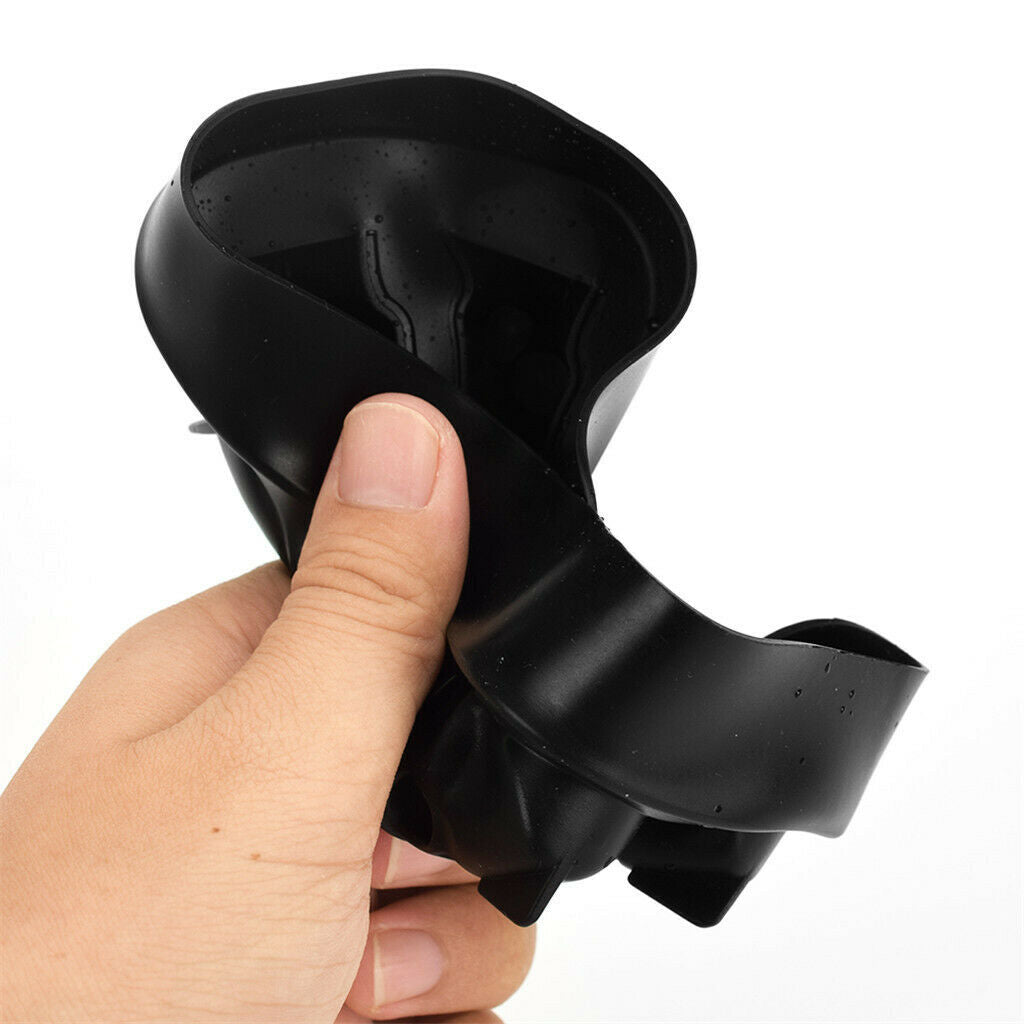 Soft Silicone Skeleton Ice Cube Maker Tray Cake Making Mold Box W/ Lid Black