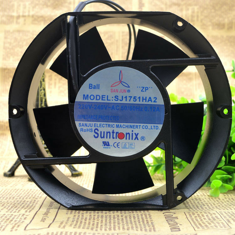 For SANJUN Full metal axial flow fan SJ1755HA2 220V 3months warranty