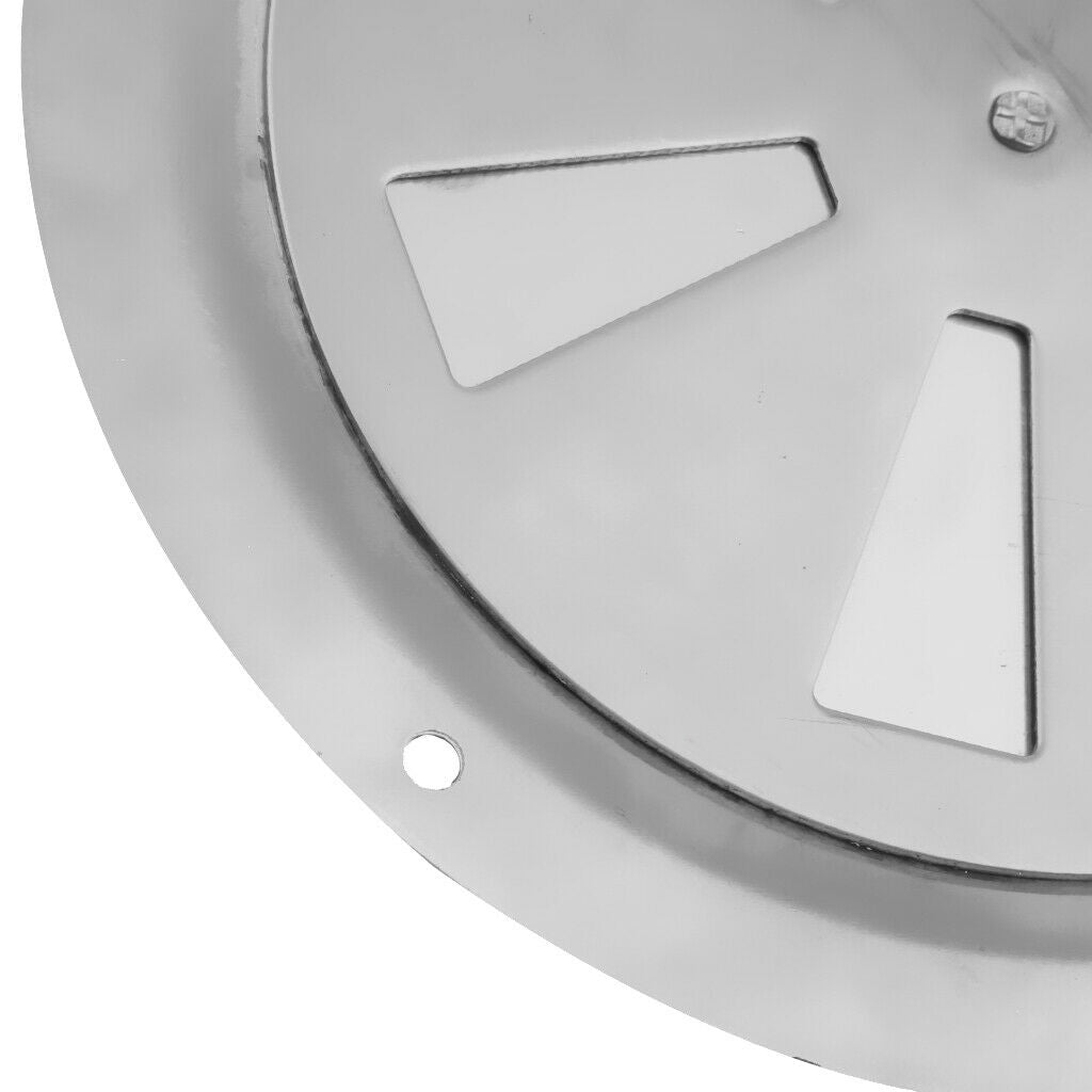 5" Stainless Steel Boat Marine RV Round Butterfly Ventilator Vent Cover