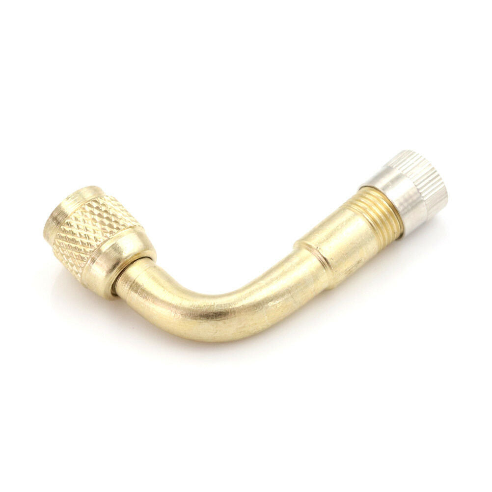 Tyre Valve Extension 90 Degree Adaptor Motorcycle Car Tire Stem ExtenderL.l8