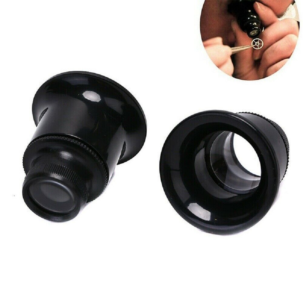 20X JEWELLERS-MONOCLE Magnifying Eye Glass Loupes Loop FOR Jewelry Watch Repair