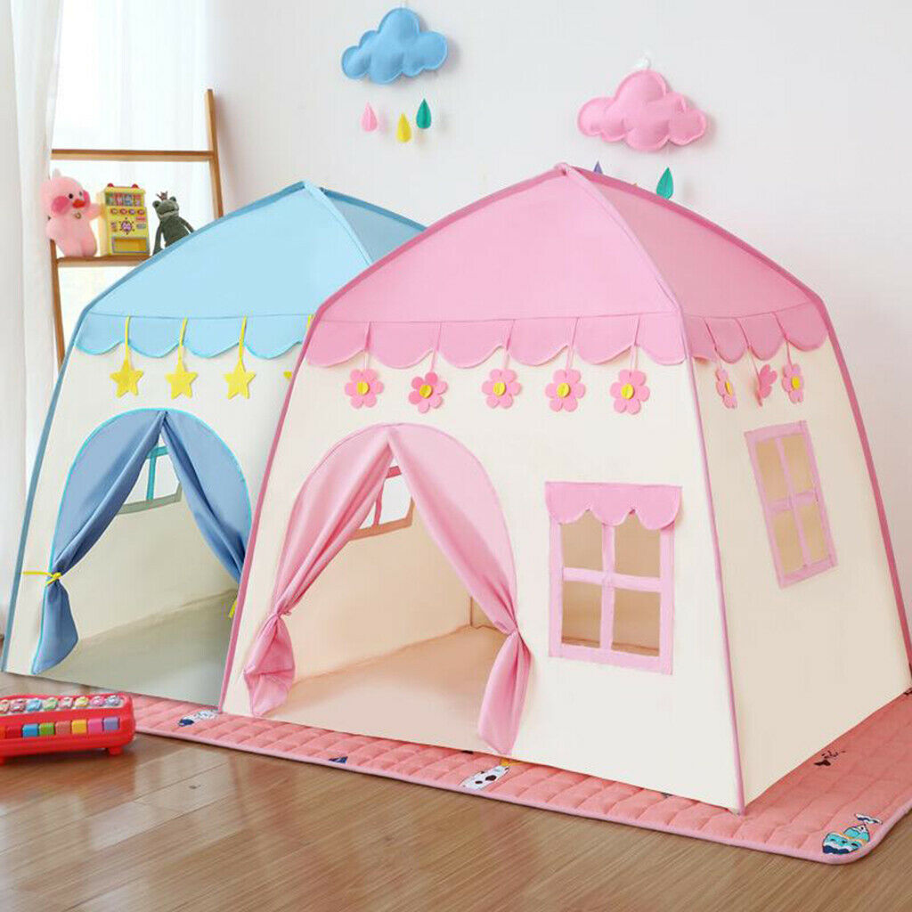 Collapsible Kids Play Tent Large Space Baby Tents Castle Indoor Themed Party