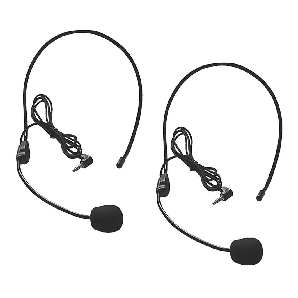 2Pcs 3.5mm  Audio Connector Capacitor for Headphone Mic Flexible Wire