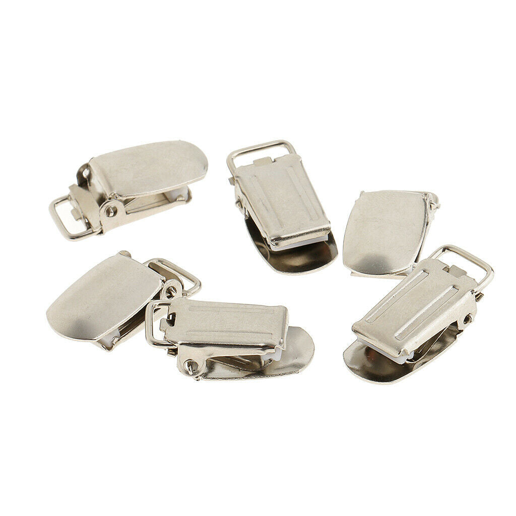 20 Pieces Pacifier Suspender Clips 15mm