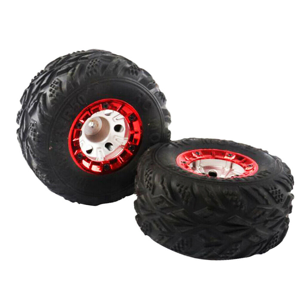 2/set RC Car 100mm Rubber Tire for Wltoys 12428 FY03/05 BG 1513 RC Car