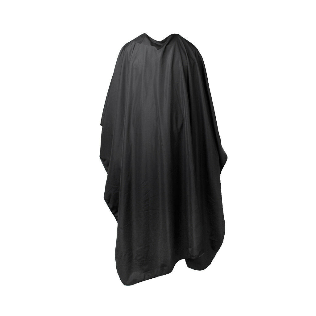 7pcs Barber 59"x55" Hair Cutting Hairdressing Cape Waterproof Black Unisex