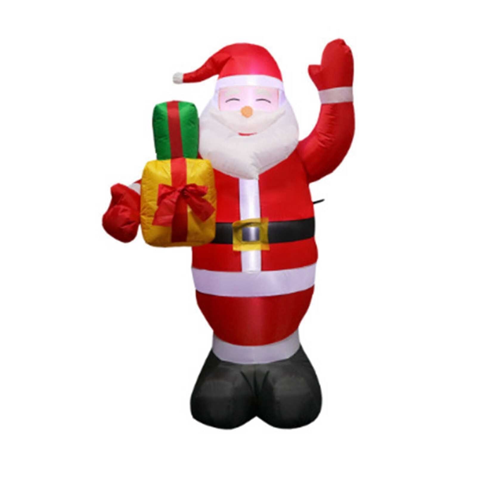 5 ft Christmas Inflatable Santa Claus LED Light Air Blown Xmas Yard Decor Gift