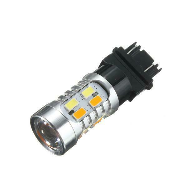 2pcs 3157 Zigzag 20-SMD-5630 LED Light Bulb Signal For Car