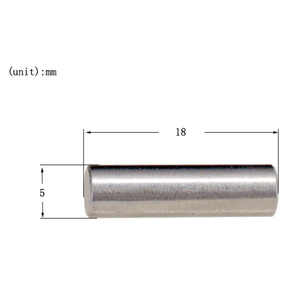 24 Pieces Alnico 5  Pickup Polepiece Magnet Slug Rods 15mm+18mm