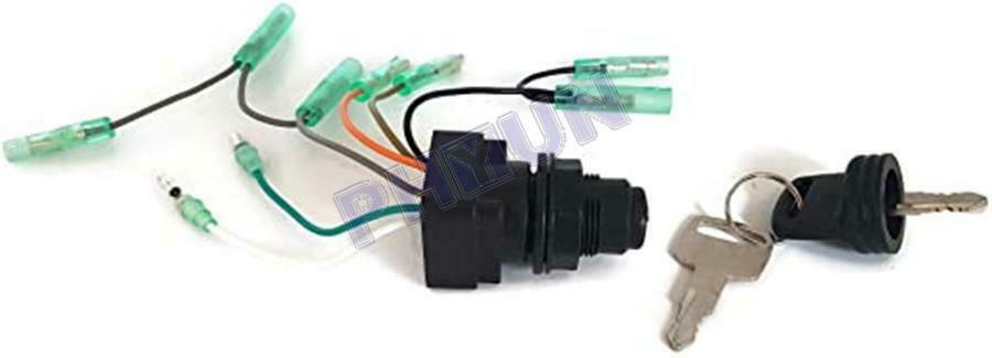 Ignition Key Switch Assembly Control Box For Suzuki Outboard 37110-99E00 / 92E01