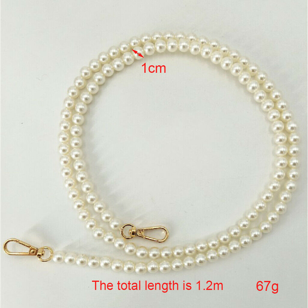 Pearls Shoulder Bag Handbag Handle Bag Chain Replacement
