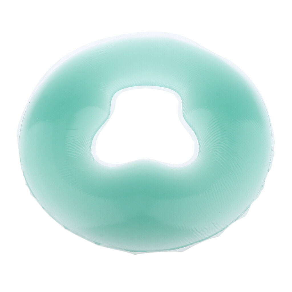 Salon Silicone SPA Massage Pillow Face Relax Cushion Reusable Washable Green
