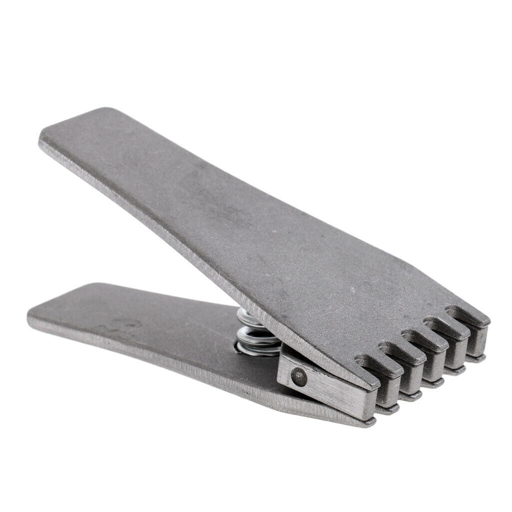 Pro Lightweight Stainless Steel Badminton Flying Clamp Tennis Stringing Tool