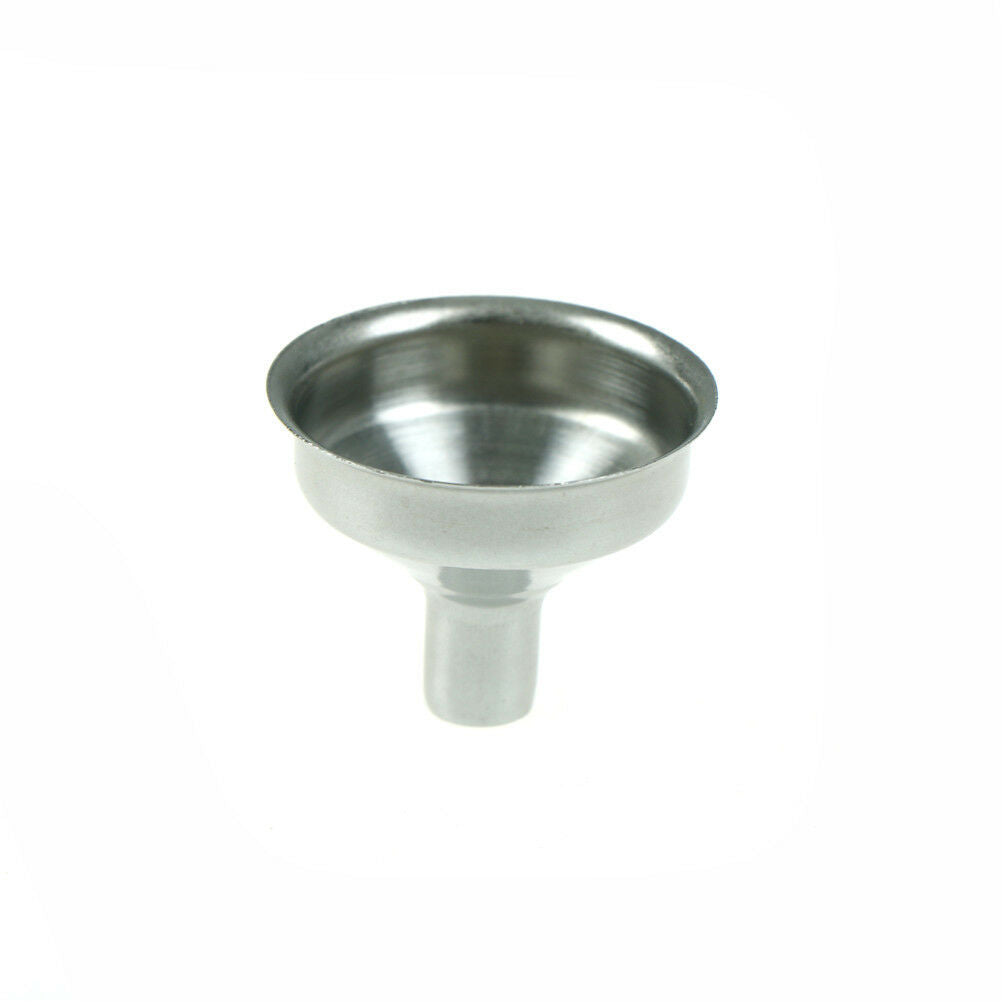 8mm Stainless Steel Funnel Filler For Most Hip Flasks Wine Whisky PotWideM.l8