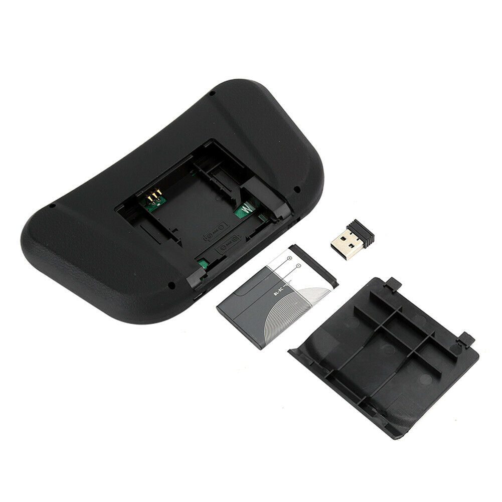 2.4Ghz 94 Key Wireless Keyboard QWERTY Pad Touchpad LED Backlight USB Receiver