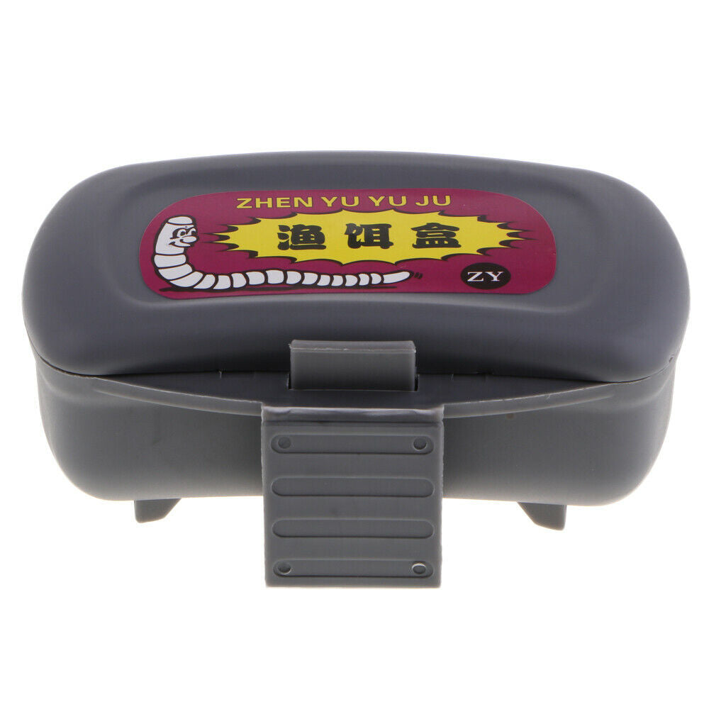 Prettyia   Fishing   Live   Bait   Storage   Box   Case   Worm   Earthworm