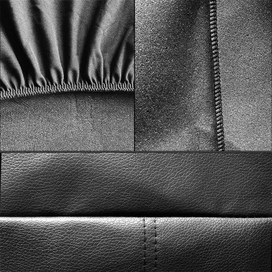 Universal Breathable PU Leather Car Seat Covers Compatible for All Car
