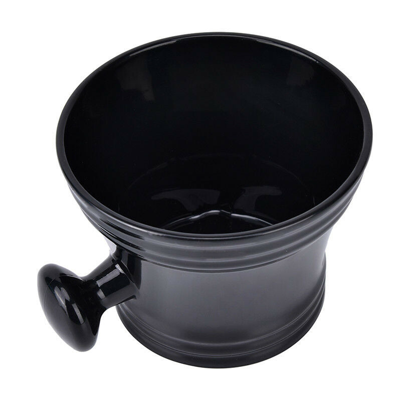 Man's Shaving Bowl With Handle Soap Bowl Cup Shave Brush Plastic Cleaning Cup SJ