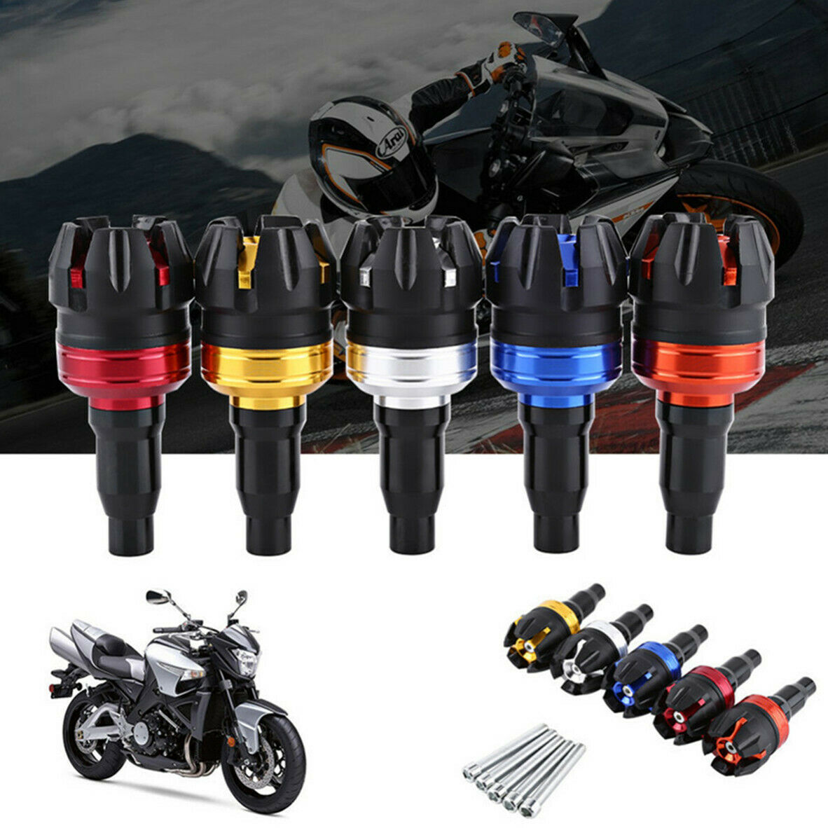 Universal Bikes UTV Falling Protector CNC Aluminum Alloy Frame Anti Crash Slider