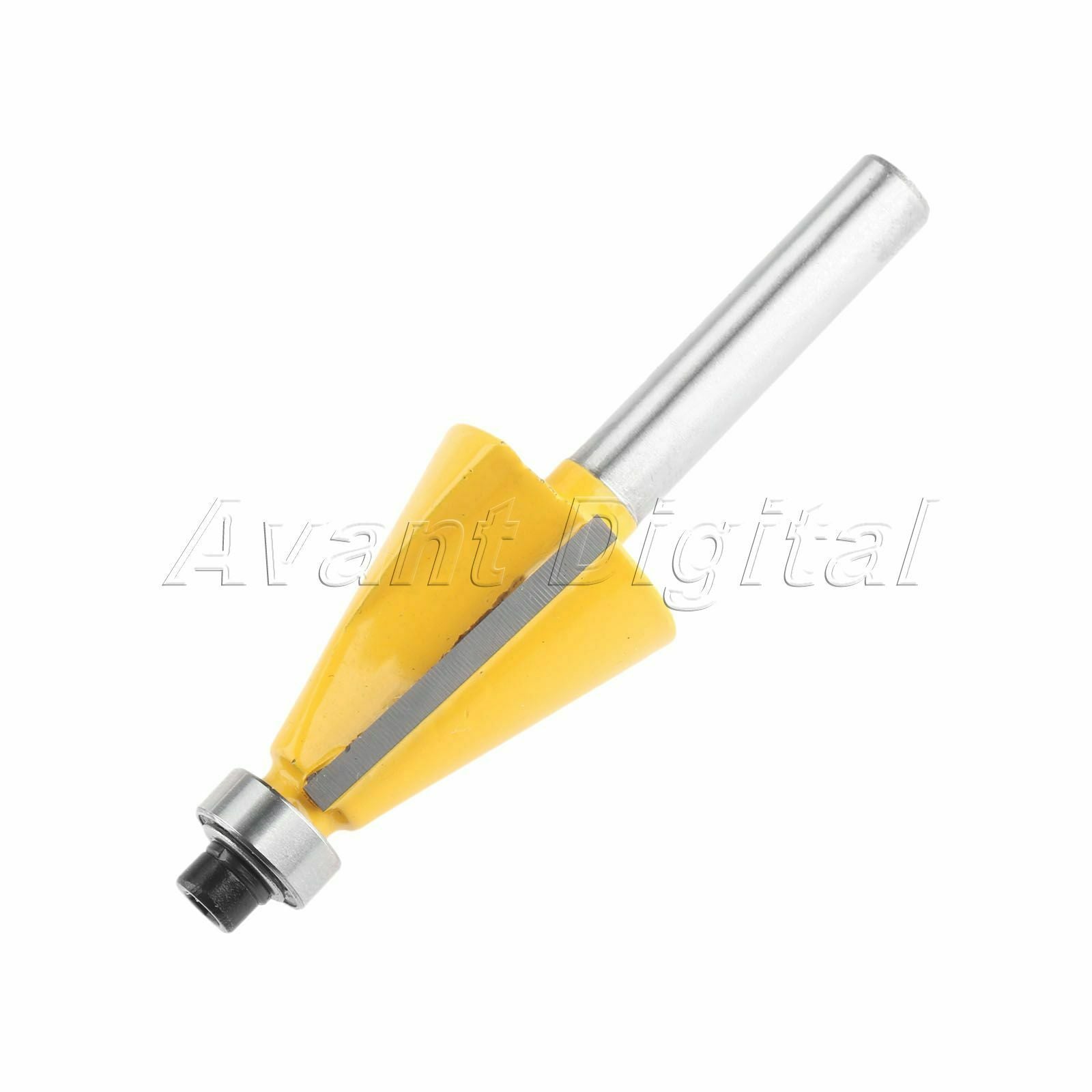 15 Degree Cabinet Door Frames Cutter Tongue & Groove 1/4" Shank Wood Router Bit