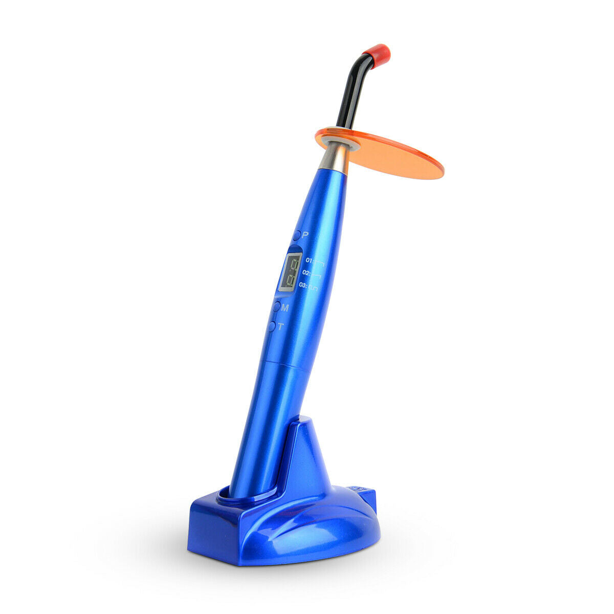 LED Dental Curing Light Lamp Teeth Whitening Plastic Handle Colorful 3 Modes